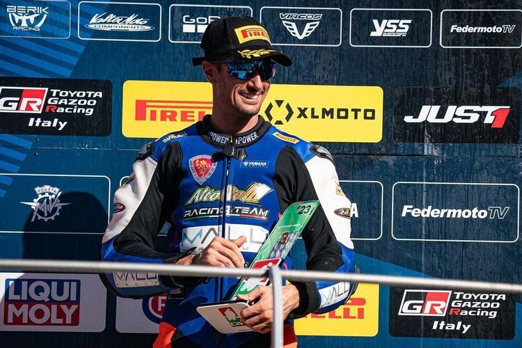 Simone Corsi kommt als italienischer Supersport-Meister nach Jerez