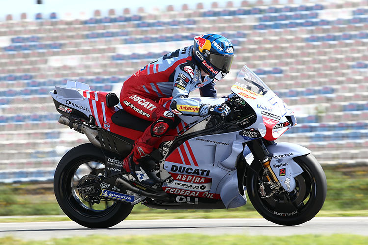 Wieder schneller als der Bruder: Alex Márquez (Gresini Ducati)