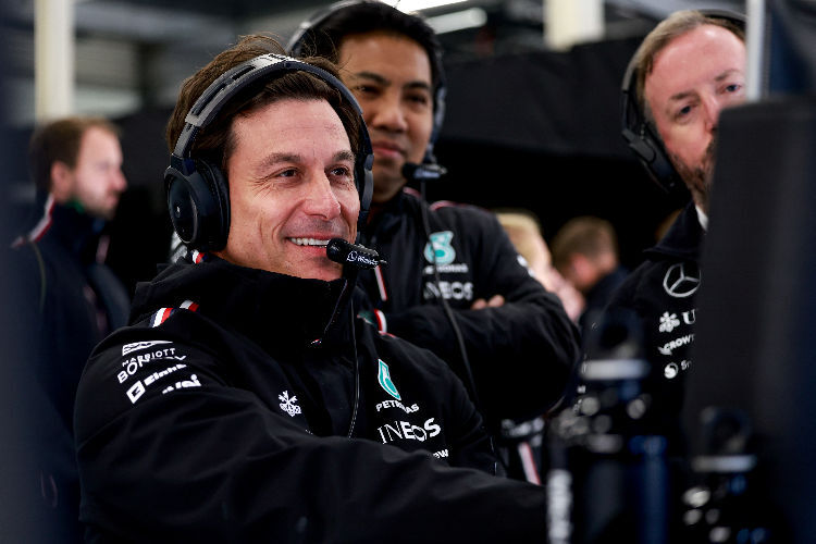 Toto Wolff ist Teamchef von Mercedes und besitzt ein Drittel des Teams