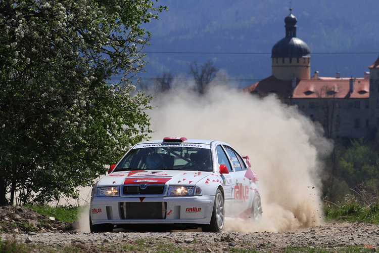 Matthias Kahle im Skoda Octavia WRC