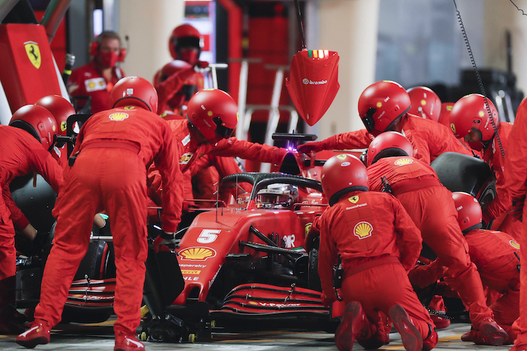 Bei Vettel und Ferrari lief 2020 nichts mehr zusammen