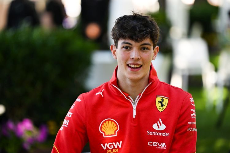 Oliver Bearman fährt Formel 2 und ist Ersatzpilot von Ferrari