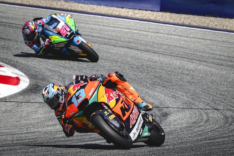 KTM-Ajo-Pilot Vietti vor Alonso Lopez