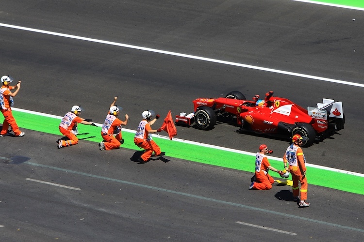 Fernando Alonso 2012 in Spanien