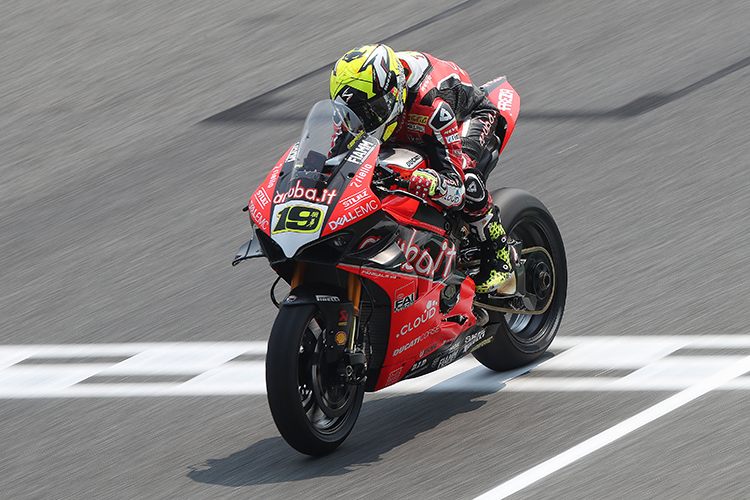 Die Ducati V4R von Bautista war 309 km/h schnell