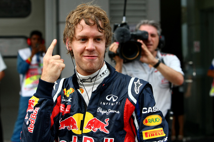 Vettels Markenzeichen: Diesen Finger werden wir noch öfters sehen