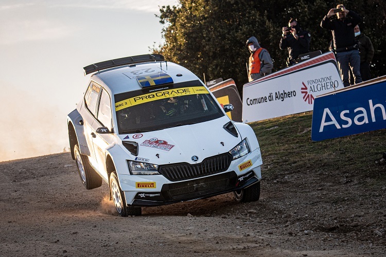 Pontus Tidemand kämpft um WRC2-Titel