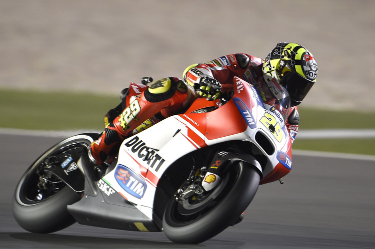 Andrea Iannone holte in Katar seinen ersten MotoGP-Podestplatz