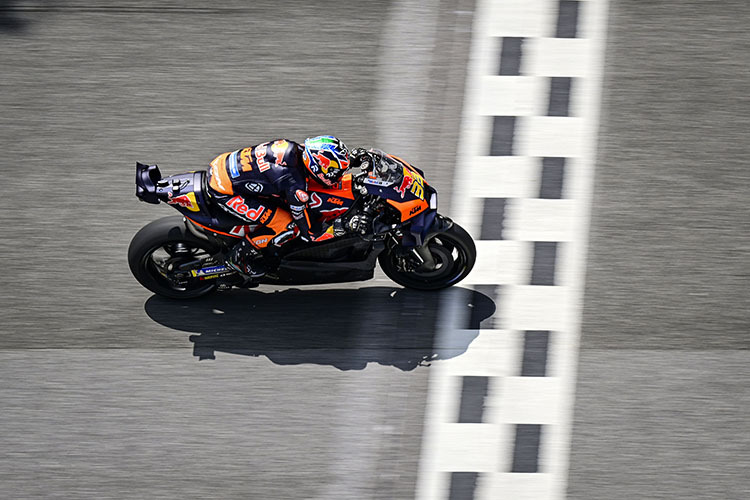 Brad Binder: Schnellste KTM auch am letzten Tag.