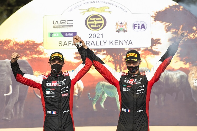 Sebastien Ogier erzeilt in Kenia seinen 53. Sieg