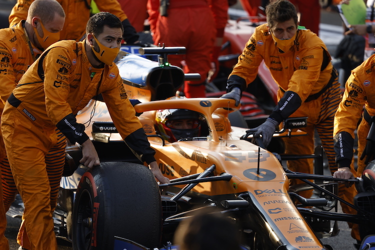 Für den Nachfolger des MCL35 muss das McLaren-Team viele neue Teile produzieren