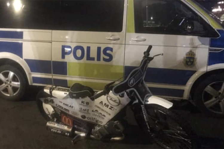 Die Polizei trug zum Fund von Smolinskis Motorrad nichts bei