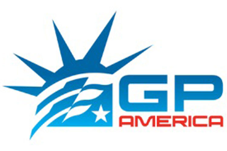 Das Logo des Grand Prix von Amerika steht schon mal