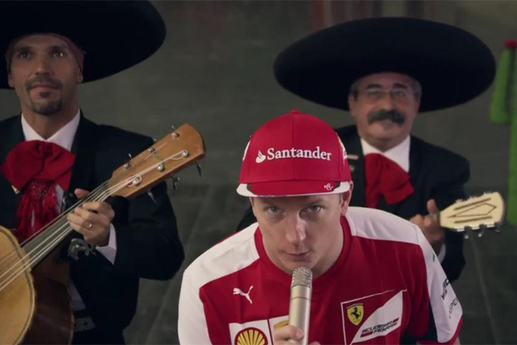Kimi im umwerfend lustigen Ferrari-Video über die Gepflogenheiten in Mexiko