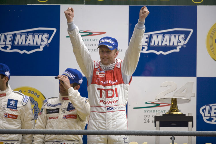 Die grösste Triumph von Allan McNish: Le-Mans-Sieg 2008
