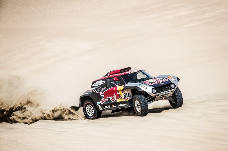 Dakar-Debütat Bryce Menzies war auf Rang vier der beste Mini-Pilot