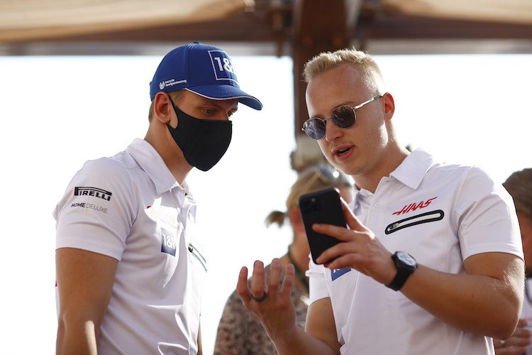 Das Haas-Team hat die beiden Rookies Mick Schumacher und Nikita Mazepin gut aufs zweite Formel-1-Jahr vorbereitet
