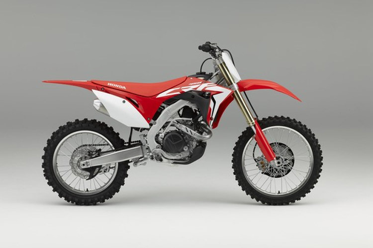 Die neue Honda CRF450R ist eine reinrassige Motocross-Rennmaschine