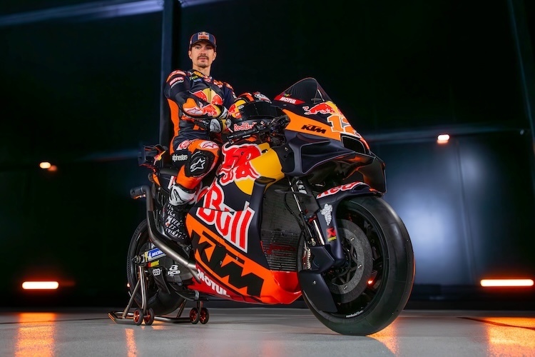 Maverick Vinales fühlt sich jetzt schon wohl auf der KTM RC16