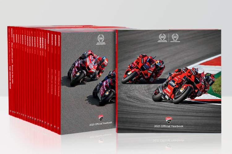 Das Ducati-Jahrbuch 2021 ist nun verfügbar