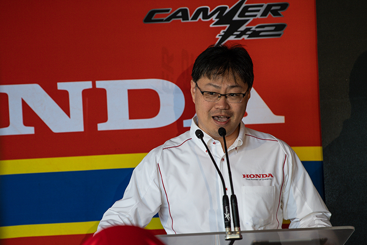 Honda-Motor-Manager Soichi Yamana