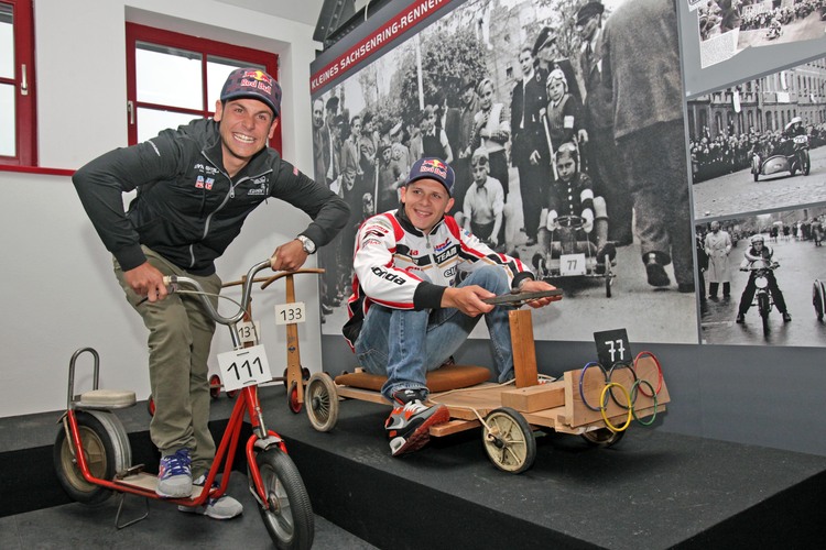 Sachsenring Pre Event im Rennsportmuseum: Sandro Cortese und Stefan Bradl