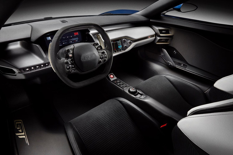 Das Interieur des neuen Ford GT