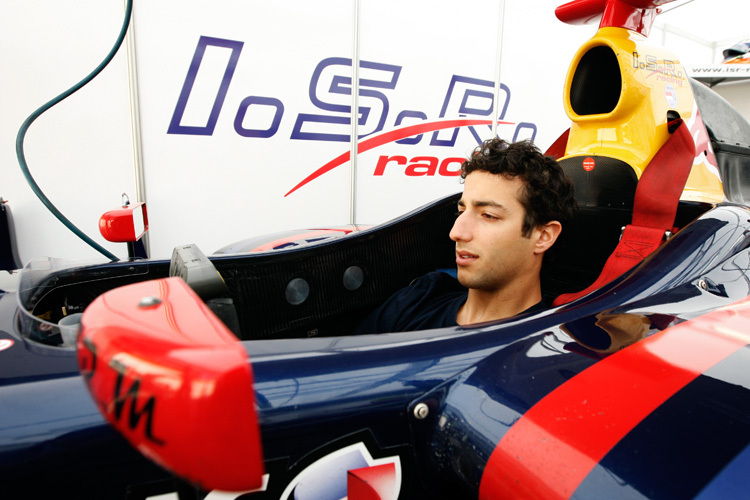 Auch Jungbulle Daniel Ricciardo stieg einst vom ISR-Team in die Formel 1 auf