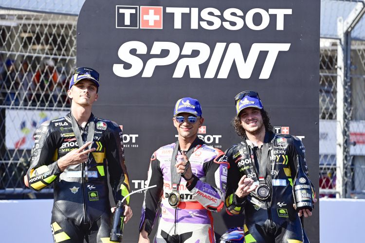 Sprint - Luca Marini, Jorge Martin & Marco Bezzecchi