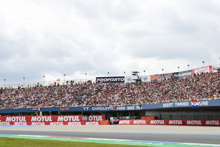 Willkommen zum Rennen in Assen