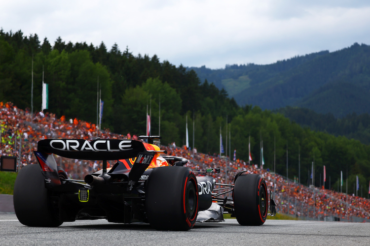 Max Verstappen sicherte sich die Pole zum Österreich-GP 