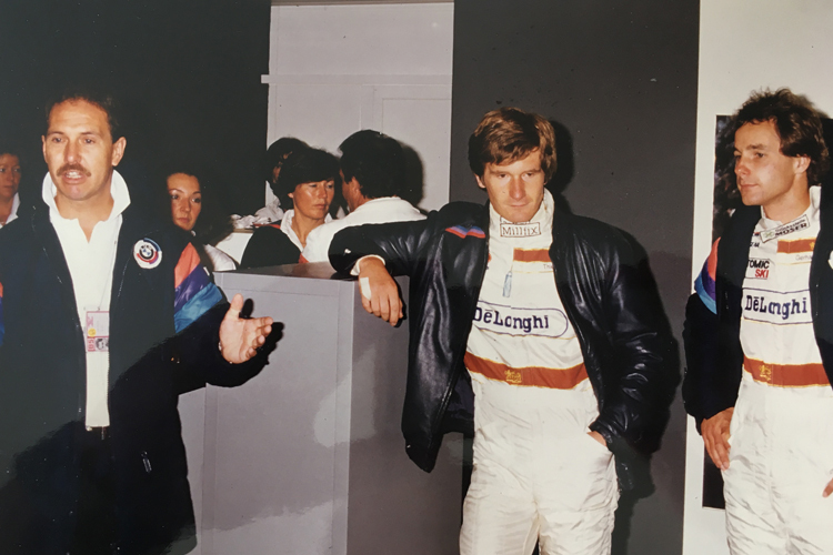 Thierry Boutsen und Gerhard Berger