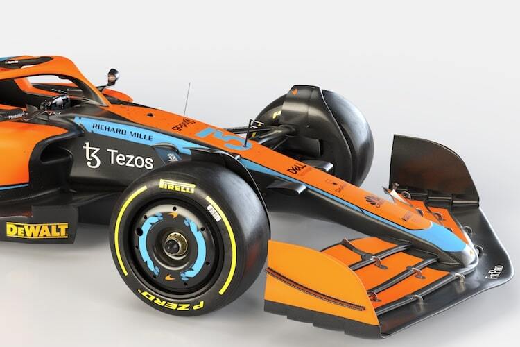 Die Radverkleidungen am McLaren