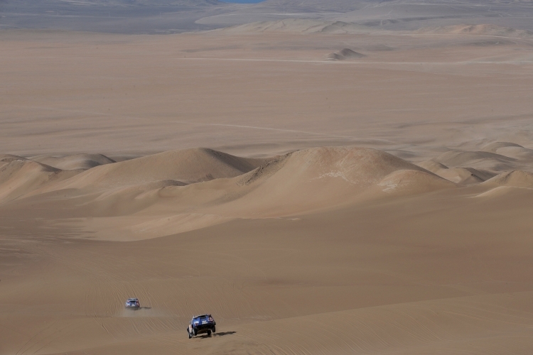 VW-Impressionen von der Rallye Dakar 2010