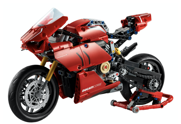 Lego Technic Ducati Panigale V4R für die Vitrine