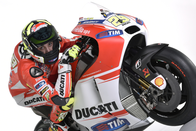 2015 tritt Iannone erstmals für das Ducati-Werksteam an