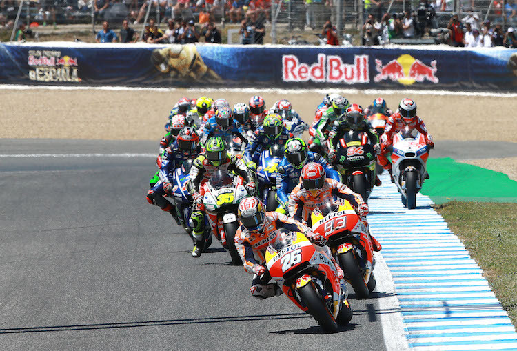In Jerez treten die MotoGP-Stars zum nächsten Kräftemessen an