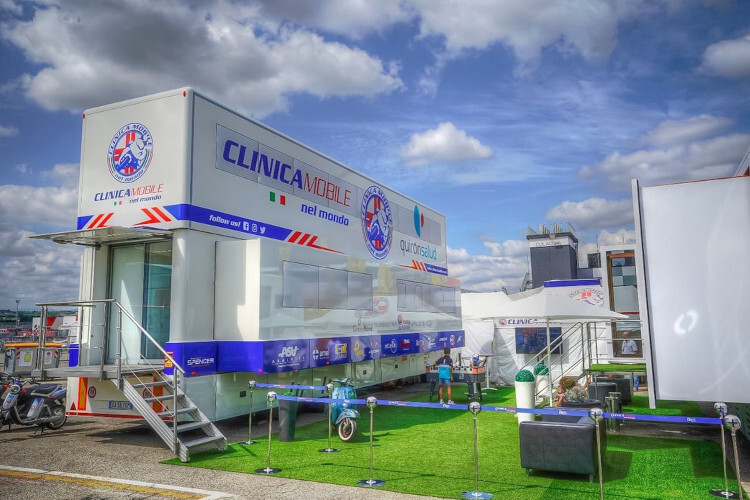 Die Struktur der Clinica Mobile wurde erst kürzlich erneuert