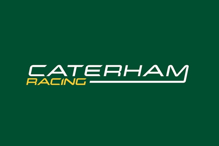 Das Logo des Caterham-Teams, das auch einen F1-Rennstall betreibt