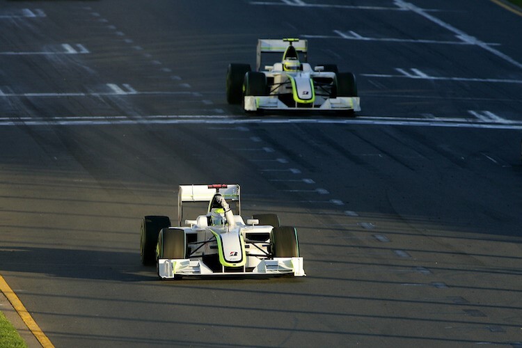 Jenson Button und Rubens Barrichello 2009
