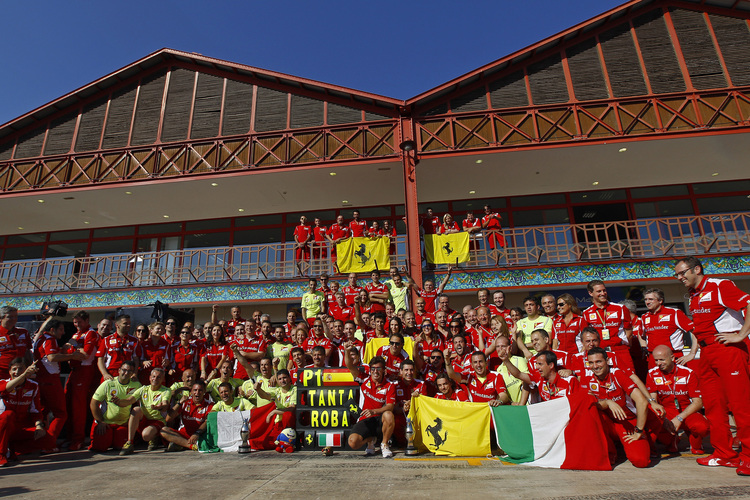Ferrari feiert den zweiten Saisonsieg