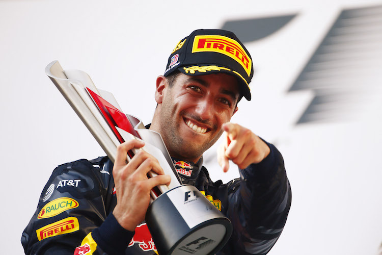 Sieger Daniel Ricciardo