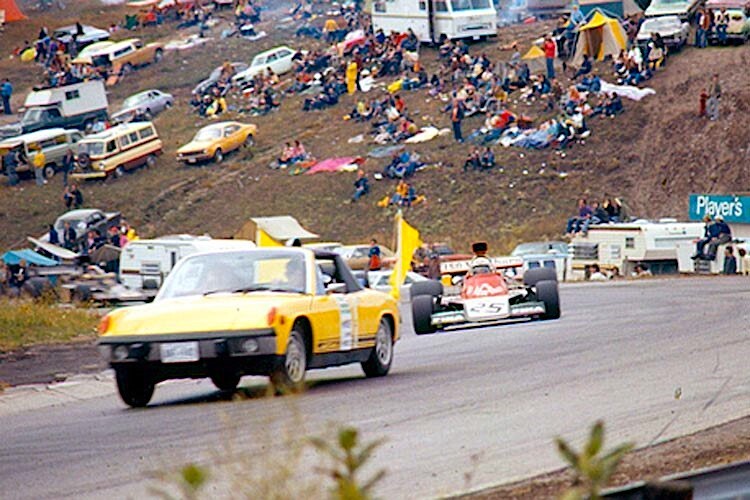 Kanada 1973: Howden Ganley hinter dem ersten Safetey-Car der Formel-1-Historie