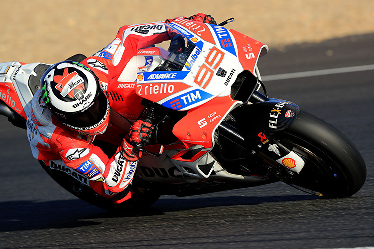 Rundenrekord und Bestzeit für Ducati-Star Jorge Lorenzo
