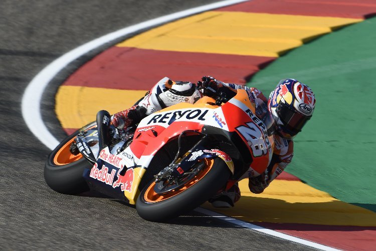 Dani Pedrosa: Platz 7 am ersten Trainingstag der MotoGP in Aragon
