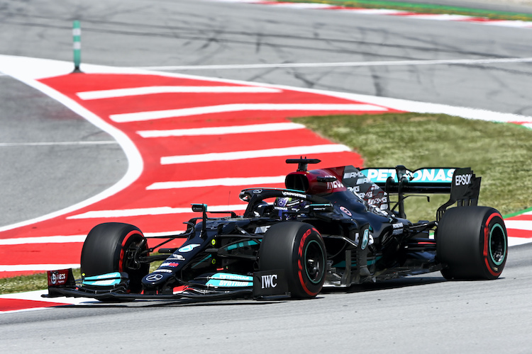Lewis Hamilton drehte am Trainingsfreitag die schnellste Runde des Tages