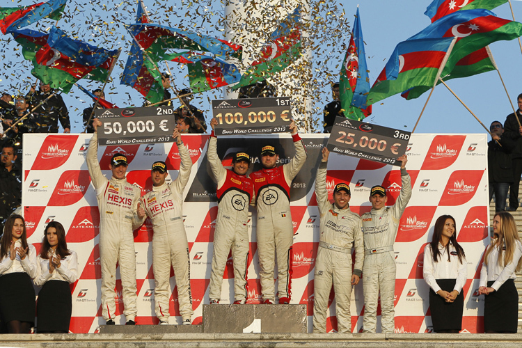 Sieg, Titel und Prämie für die neuen Champions in Baku
