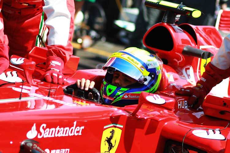 Felipe Massas Cockpit bei Ferrari ist alles andere als sicher