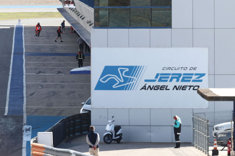Willkommen zum Test in Jerez