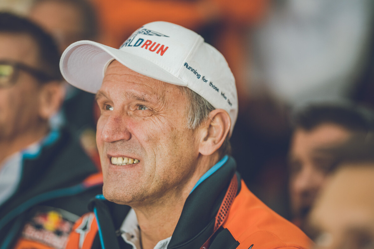 KTM-Berater Heinz Kinigadner